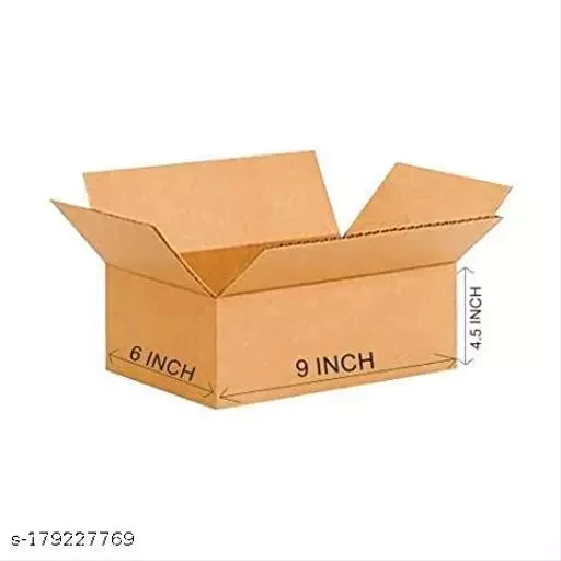 Shri ram packaging  3 Ply Brown Corrugated Box Length 9 inches Width 6 inches Height 4.5 inches Pack of 1000 Packaging Material E commerce best Courier Packaging Material E commerce best Courier Boxes