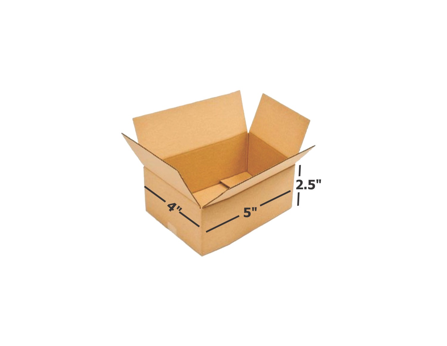 3 Ply Brown Corrugated Box Length 5 inches Width 4 inches Height 2.5 inches Pack of 1000 Boxes Packaging Material E commerce best Courier Boxes
