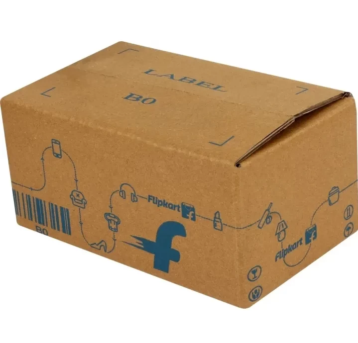 Shri Ram Packaging 3 Ply Flipkart Printed Carton Box Length 8 inches Width 5 inches Height 3.5 inches Pack of 1000 Packaging Material E commerce best Courier Boxes
